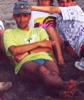 En las playas de Atacames 1991